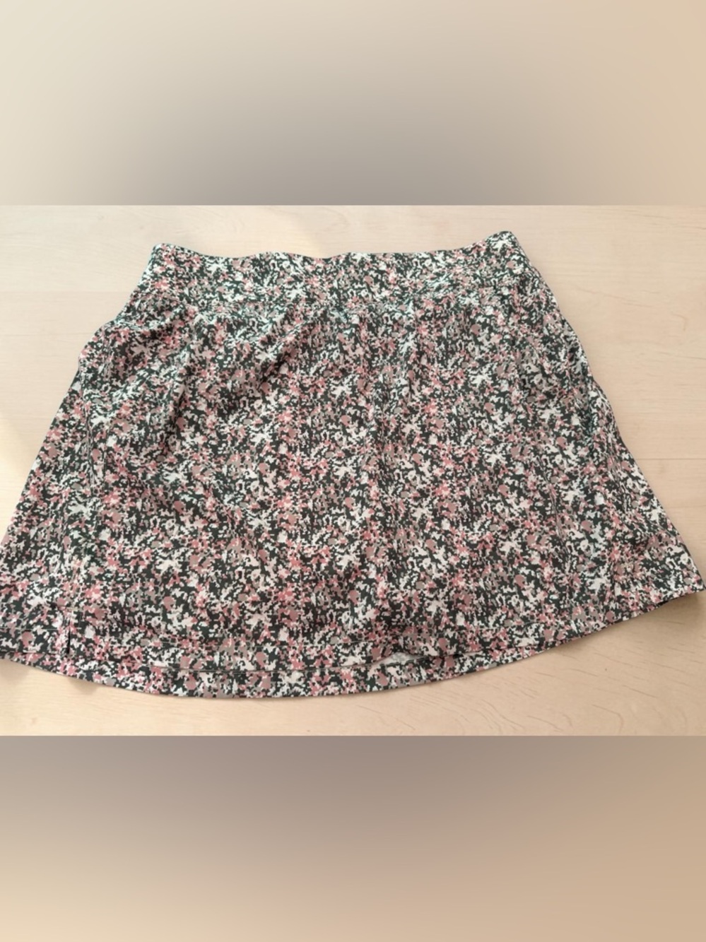Travis Mathew Pink, Green & White Camo Skort